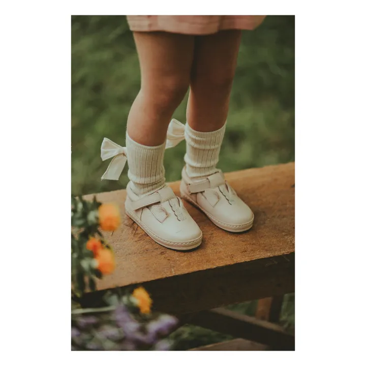 Donsje Baskets Scratchs Xan Licorne | Crème
