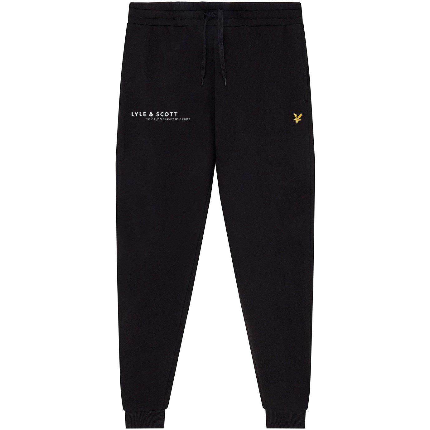 Lyle and Scott Closed Hem Fleece Logo Jogging Bottoms