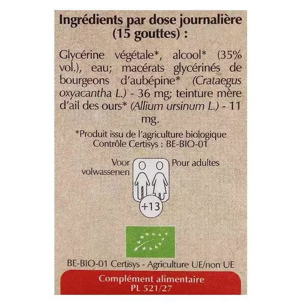 Herbalgem Cordiagem Circulation Bio Gemmotherapy Complex 30ml