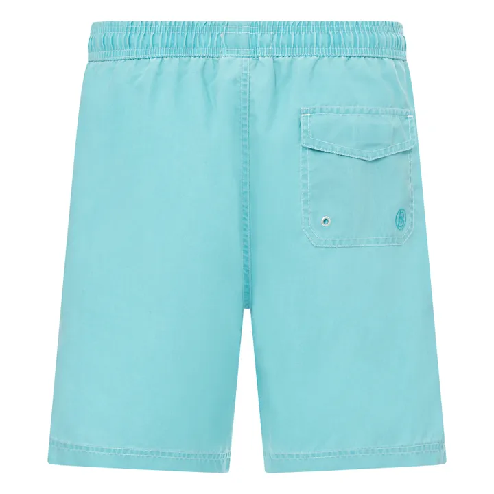 SMALLABLE BASICS Short De Bain Homme Délavé | Aqua