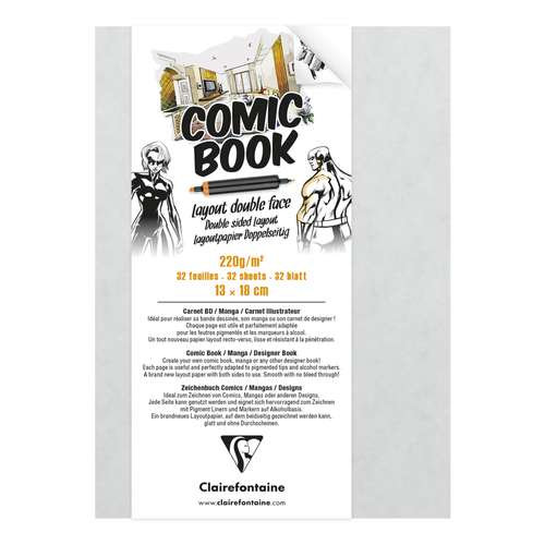 Clairefontaine Comic-Skizzenbuch