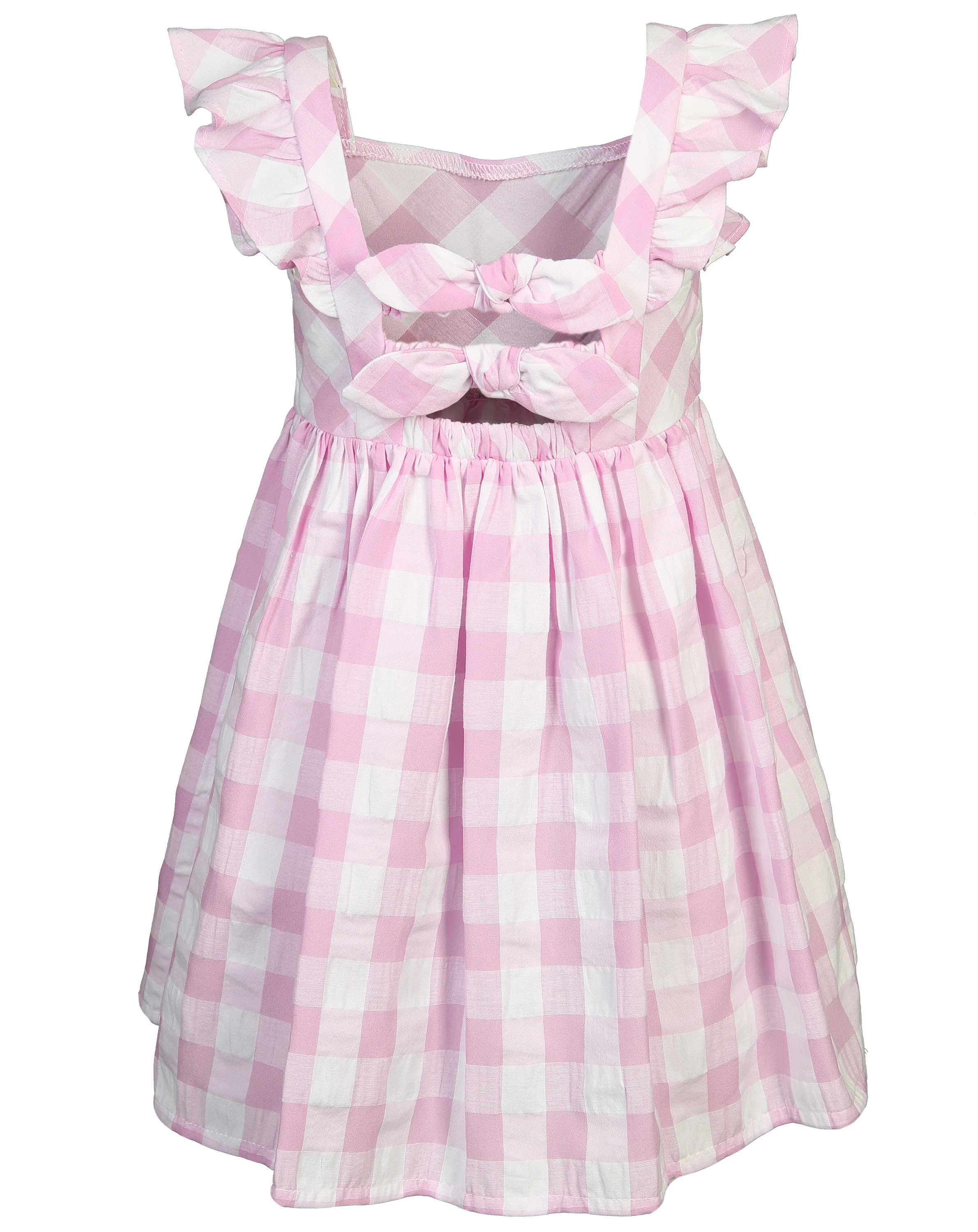 Trägerkleid VICHY in malve