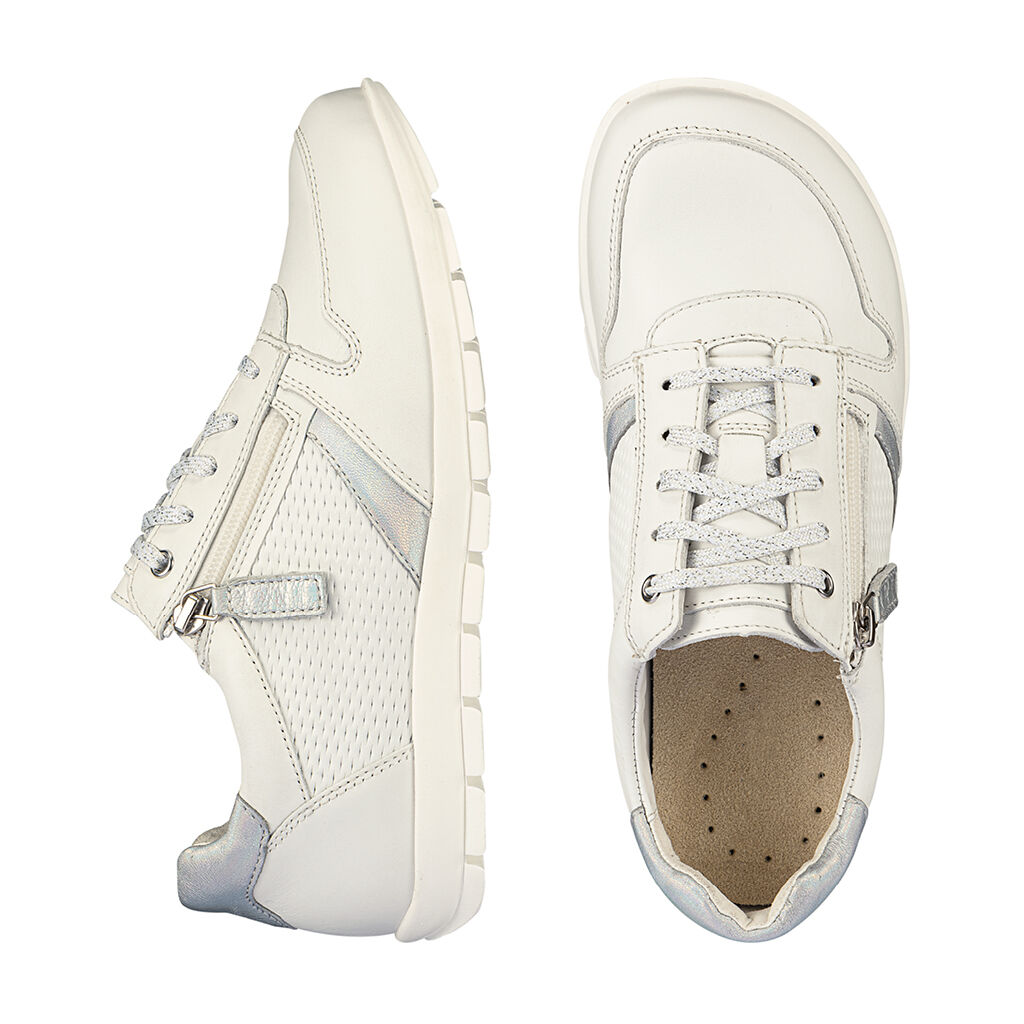 CORINNE SUTER - Sneaker DAVINA weiss-silber
