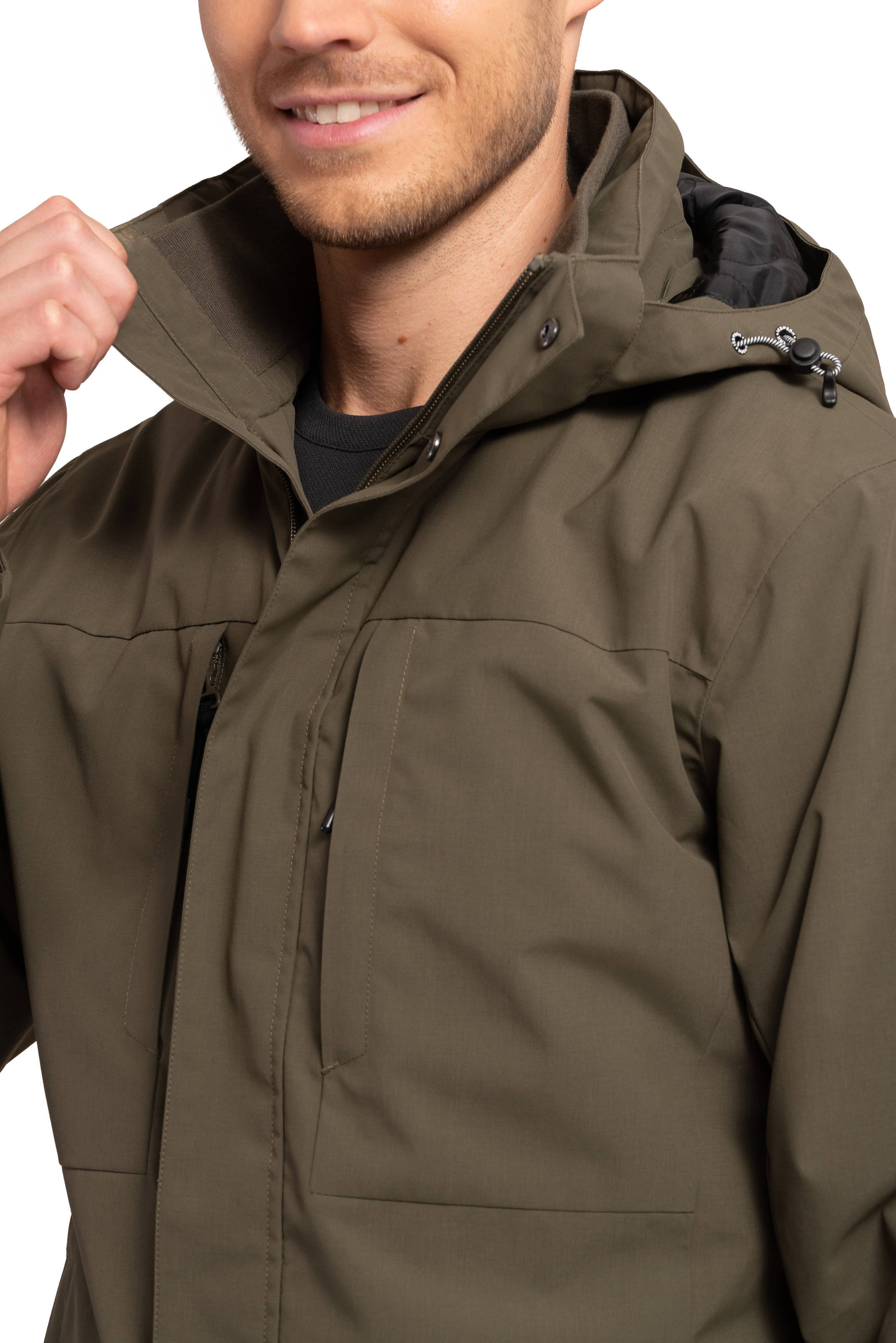 Icepeak outdoor jas Alston olijfgroen