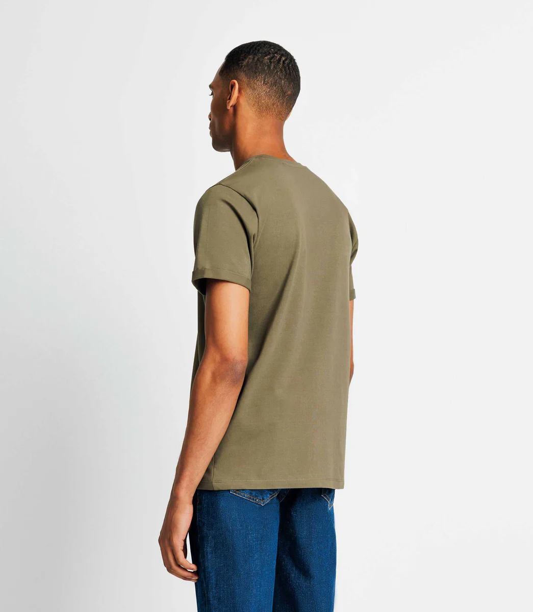 T-shirt uni kaki