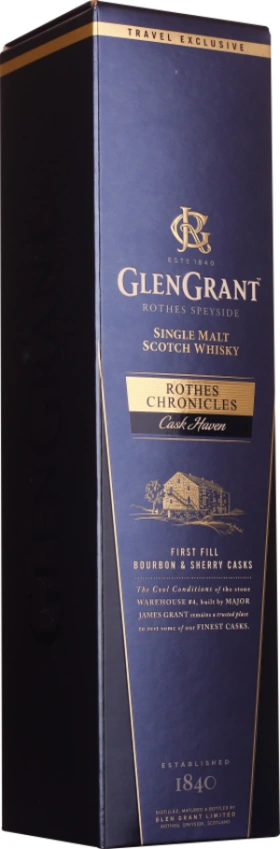 GLEN GRANT ROTHES CHRONICLES CASK HAVEN 1LTR