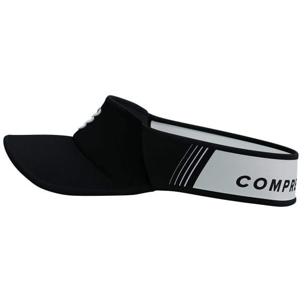 Visière running COMPRESSPORT VISOR ULTRALIGHT BLACK/WHITE