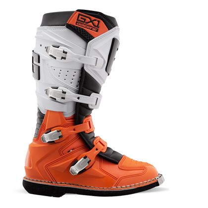 Bottes cross Gaerne GX1 ORANGE/WHITE 2025 - Orange / Blanc