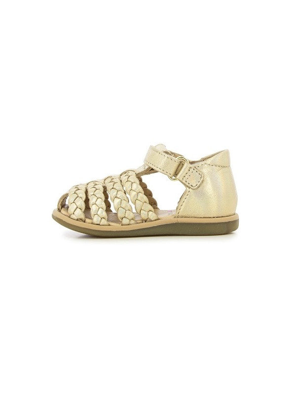 Shoo Pom - Sandales fille TITY WOWO Platine