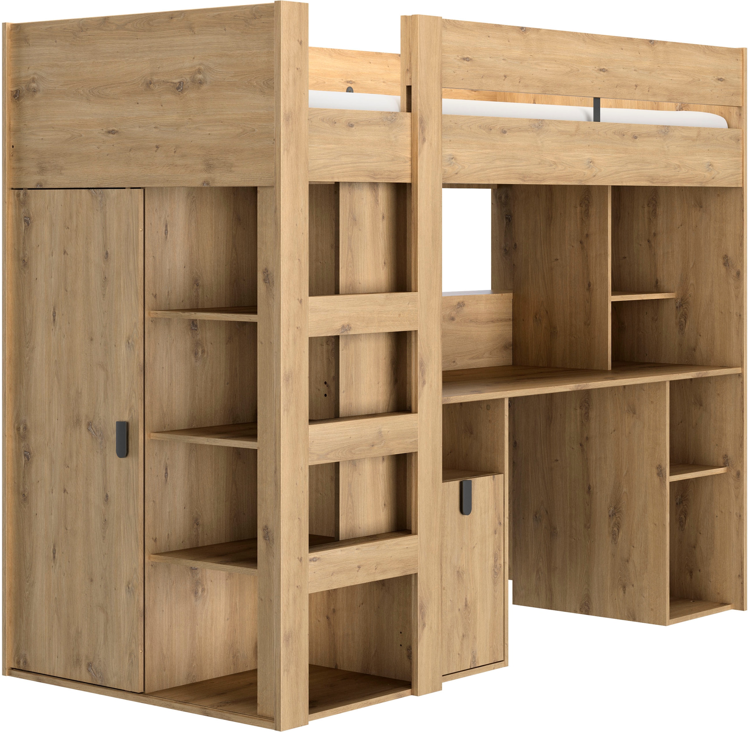 Gami Hochbett »Lugano« All-in-one Bett