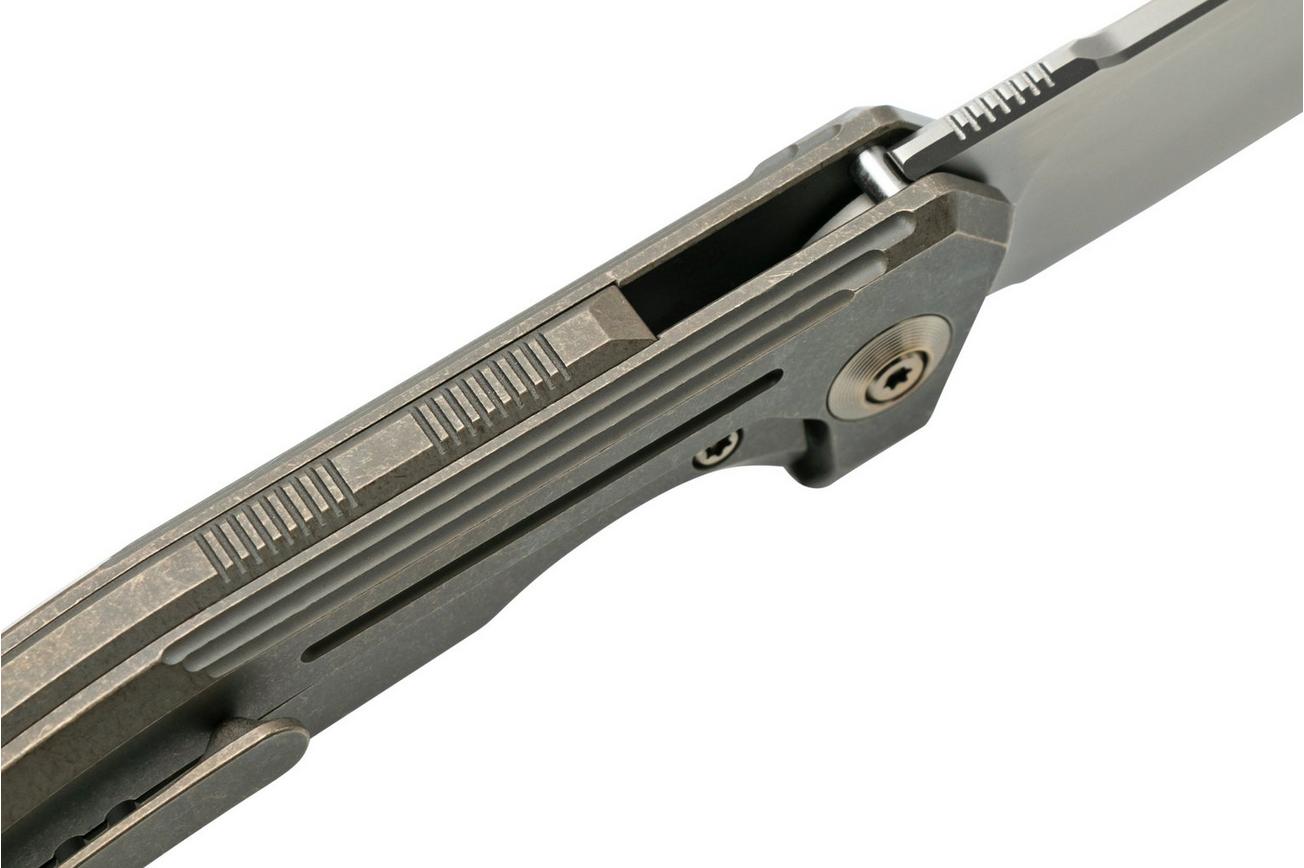WE Knife Quixotic WE21016-5, Bronze Titanium zakmes