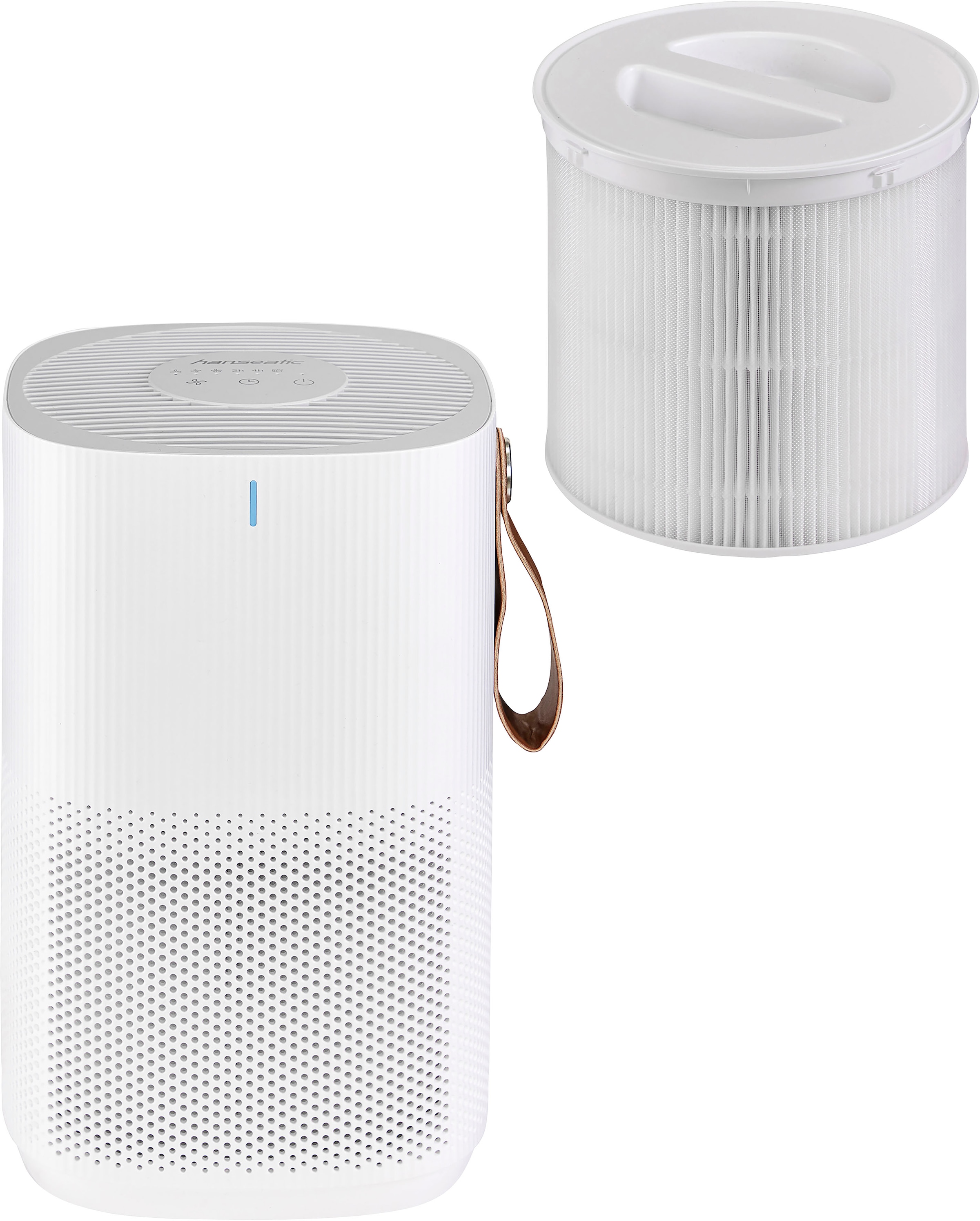 Hanseatic Luftreiniger »»KJ150«« für 39 qm Räume 30W, Top Filtersystem für Allergiker mit Ionentechnologie