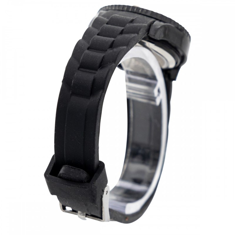 Montre Unisexe CHTIME bracelet Silicone Noir