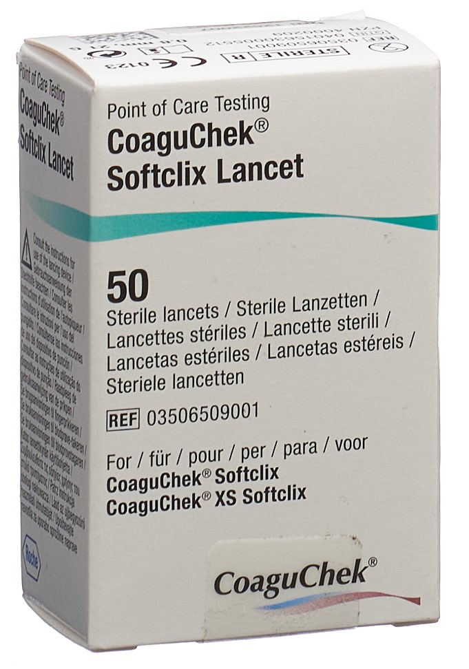 COAGUCHEK SoftClix Lanzetten 50 Stk