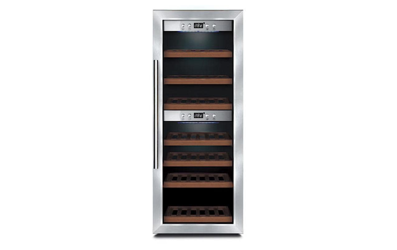 Weinkühlschrank WineComfort 38 Edelstahl, Rechts<br>Weinlagerschrank mit Kompressortechnik