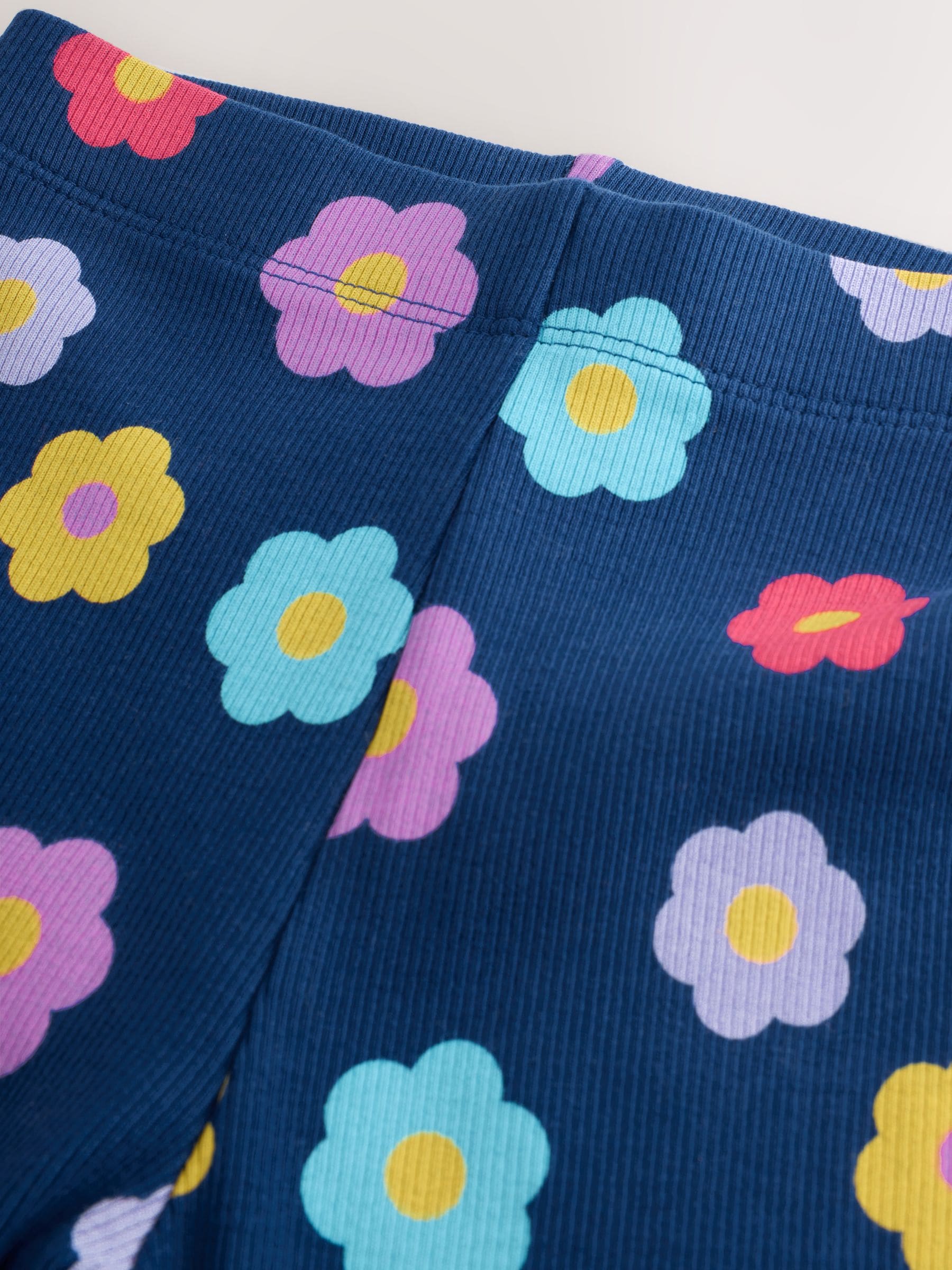 Geel - Floral Character Jumper and Leggings Set (3mths-7yrs)