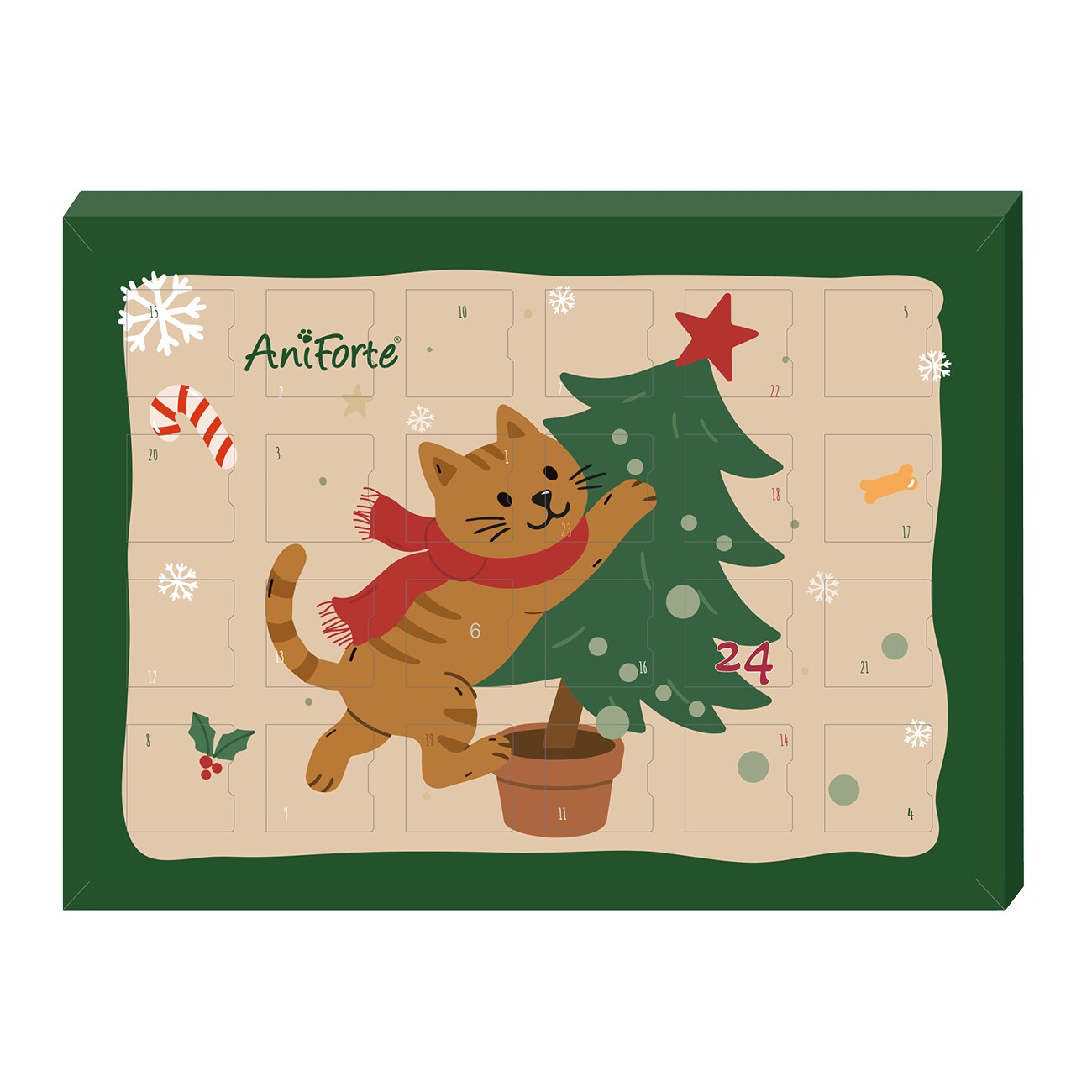 AniForte Adventskalender 2025 für Katzen