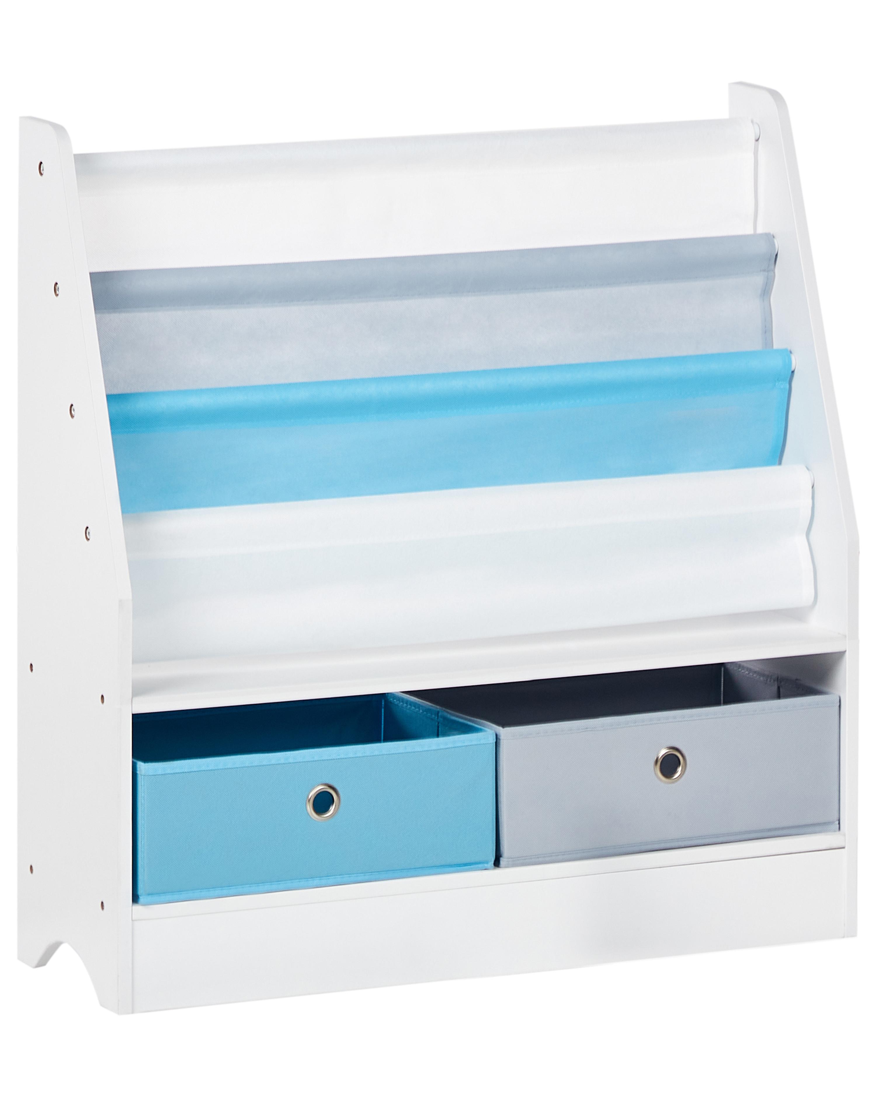Boekenkast met 3 planken TUMBY 74 cm Wit