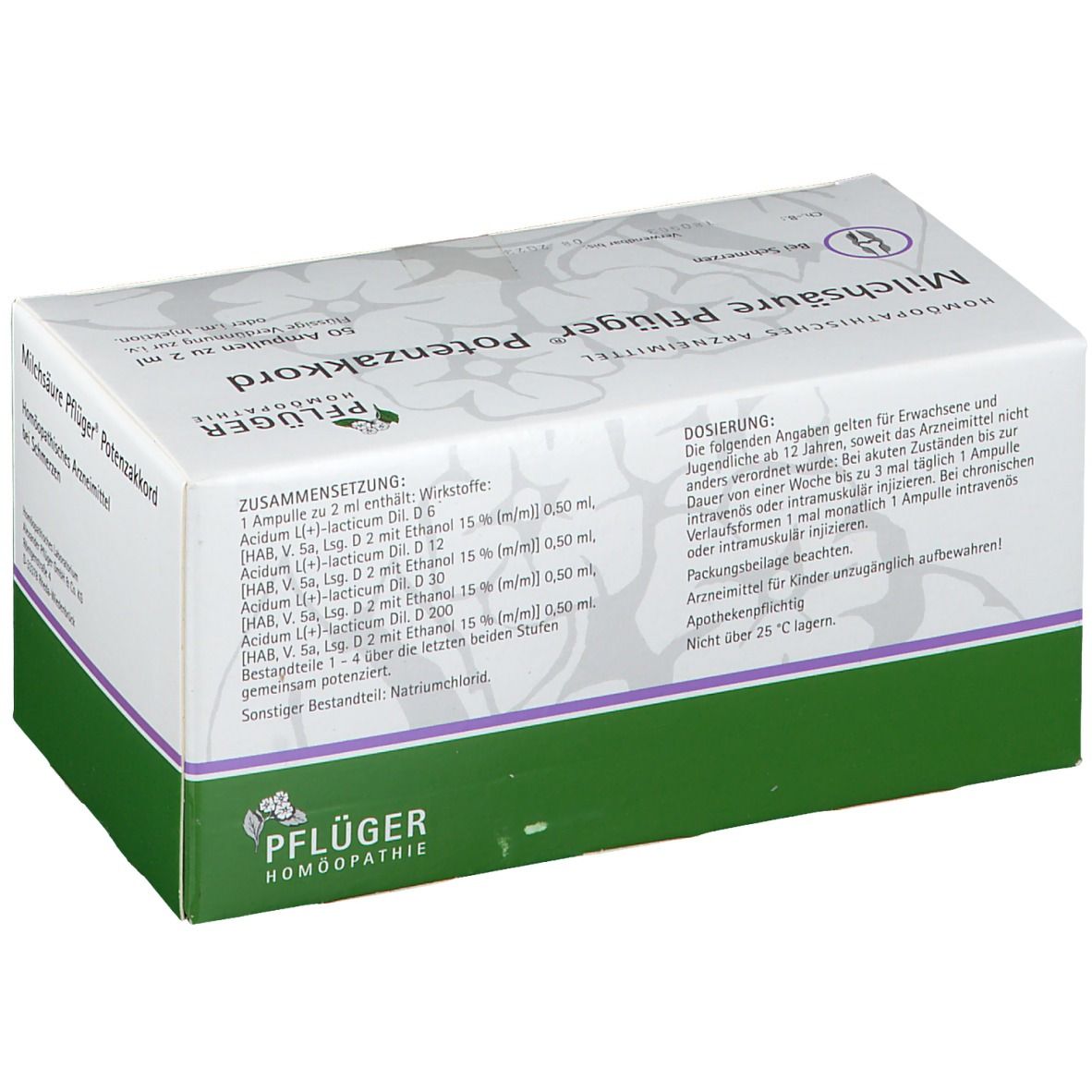 Milchsäure Pflüger® Potenzakkord