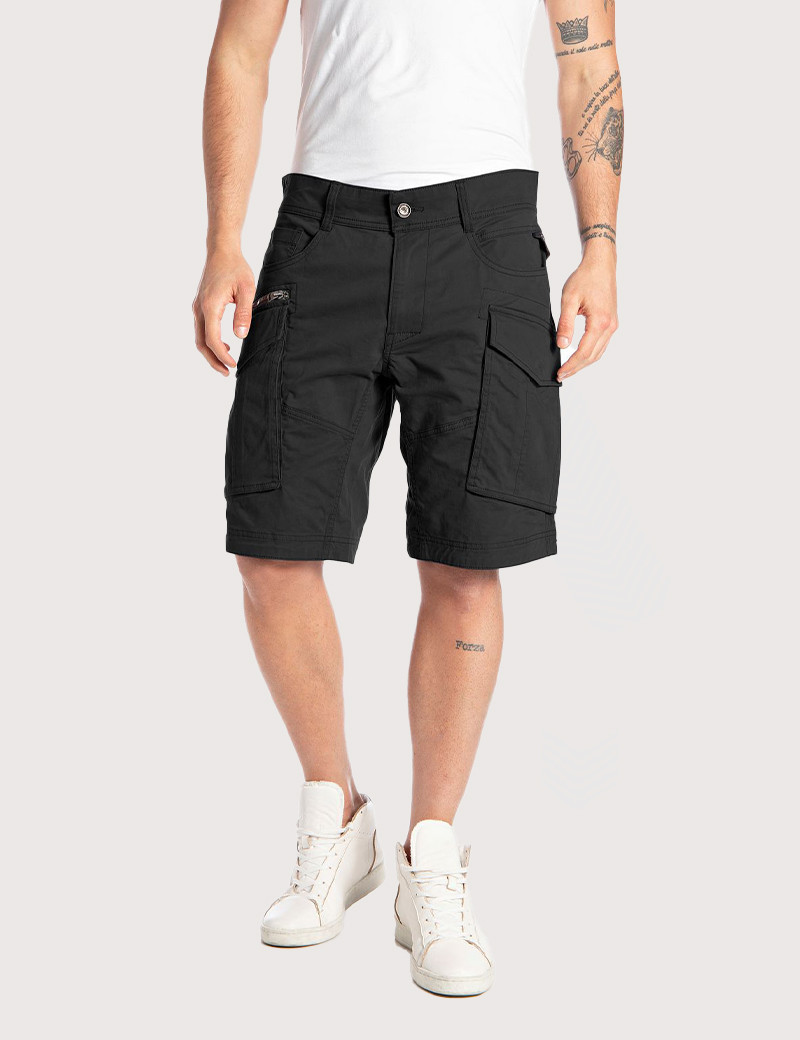 REPLAY SHORT CARGO JOE NOIR 098