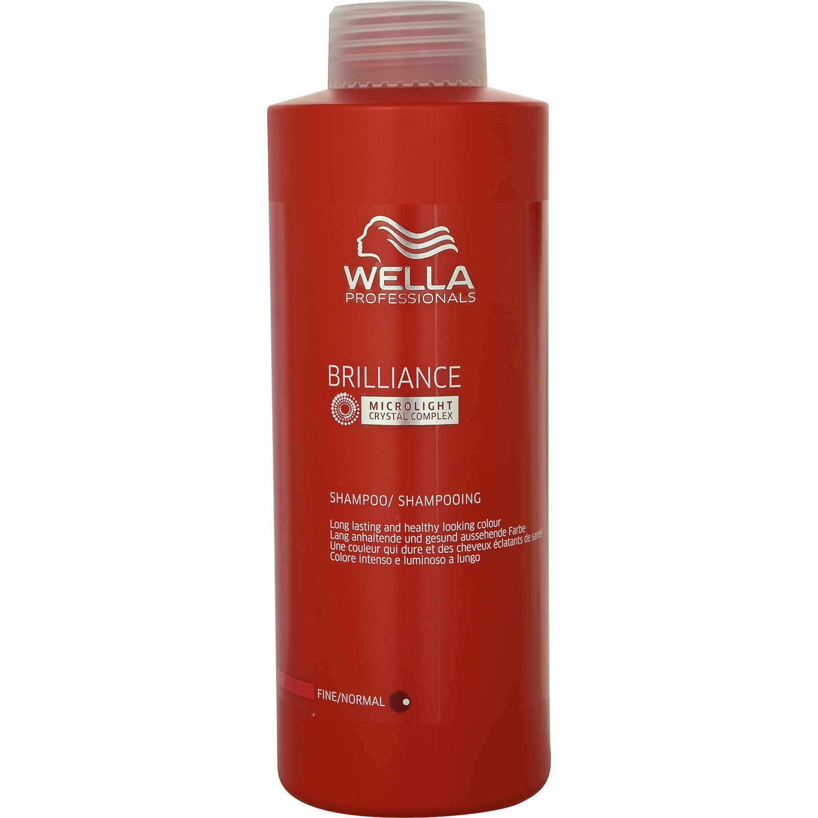 Wella Brillance Shampoo feines/normales Haar 1000 ml