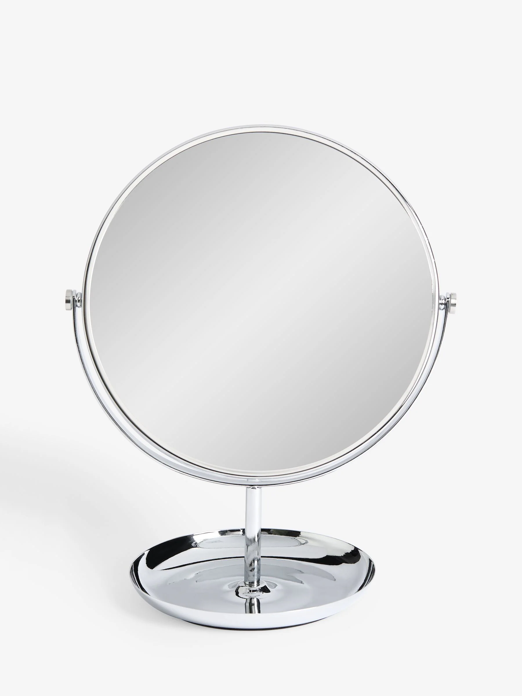 Storage Tray 5x Magnification Round Dressing Table Mirror