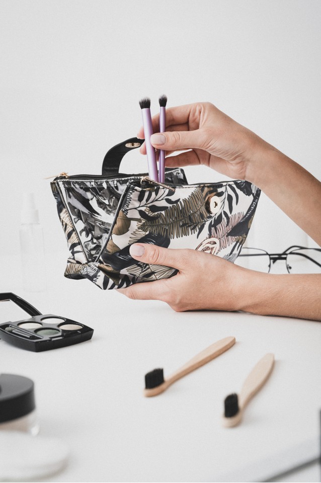 Gillian Jones - Cosmetic bag The Weekender Rain Forrest - Toilettaske