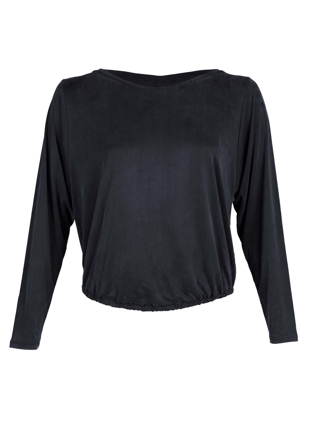 Moya Kala Langarmshirt Wrap Top Graphite