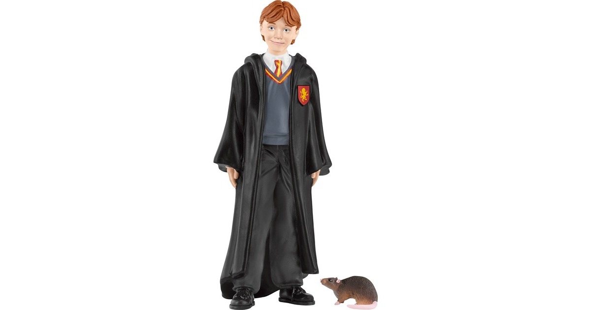 SchleichHarry Potter - Ron Wemel en Schurfie speelfiguur