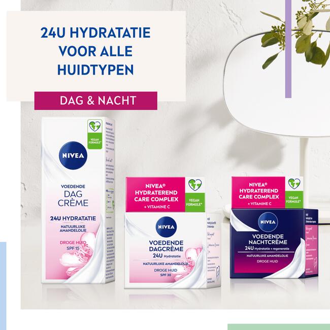 NIVEA Essentials +24h Voedende Nachtcrème 50 ML