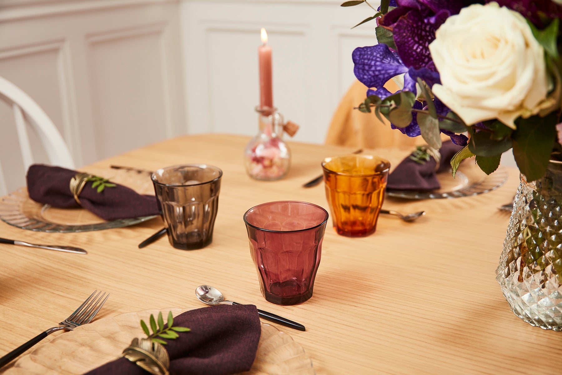Le Picardie®  - Verre de table en verre trempé 25 cl - Lot de 4