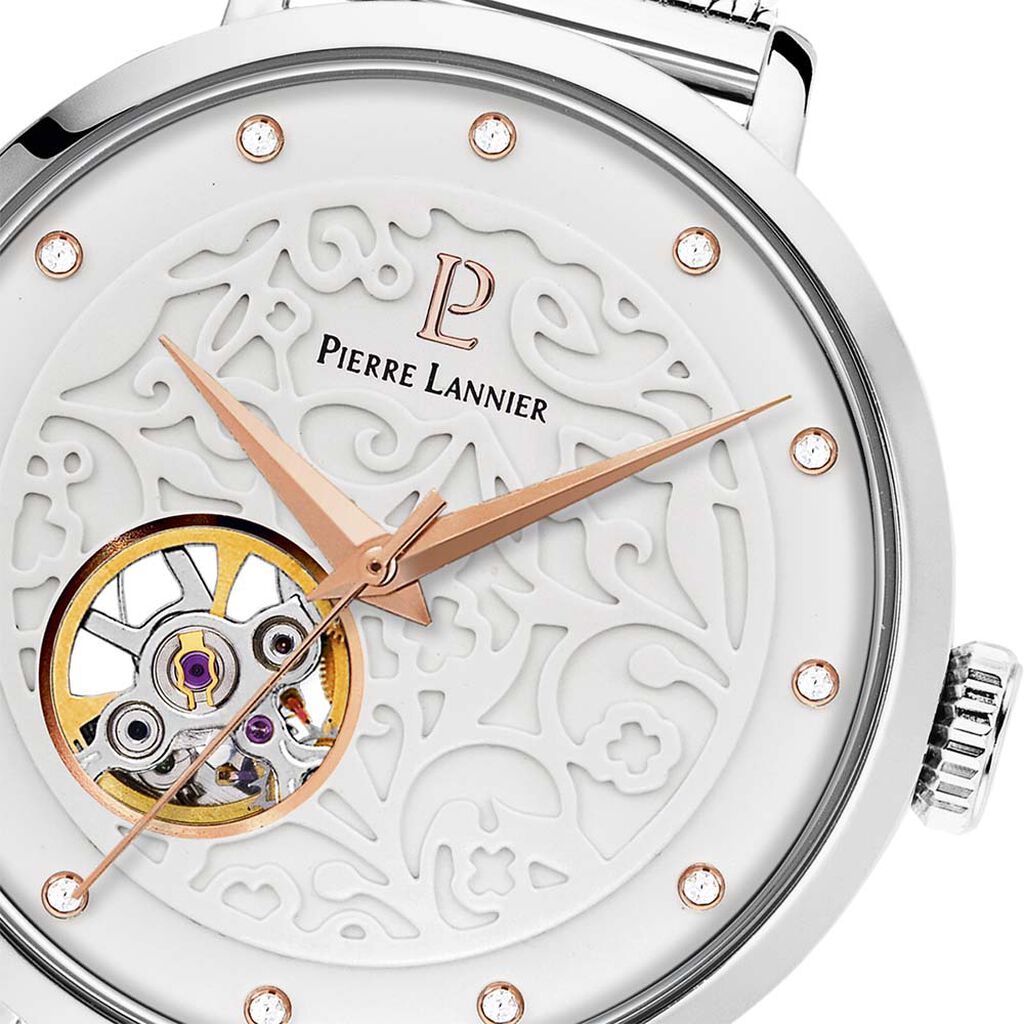 Montre Pierre Lannier Eolia Blanc
