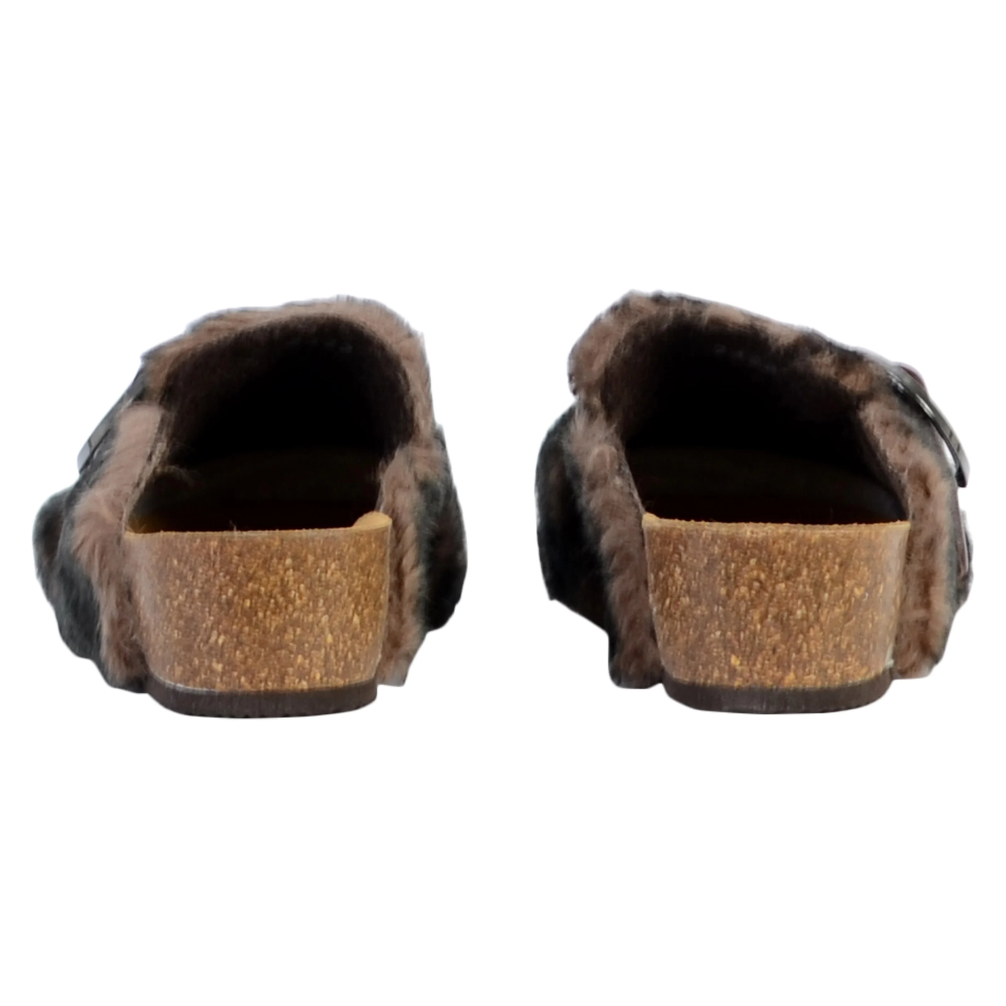 Mules cuirmonique | Marron