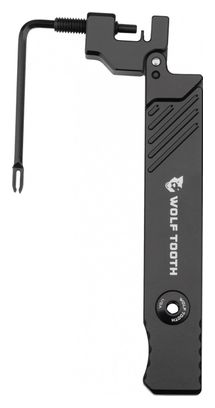 Multi-Outil Wolf Tooth 8-Bit Chainbreaker   Utility Knife (4 Fonctions) Noir