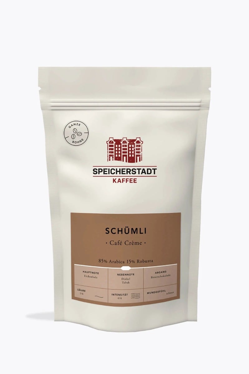 Speicherstadt Schümli Café Crème Vorteilspaket 2kg