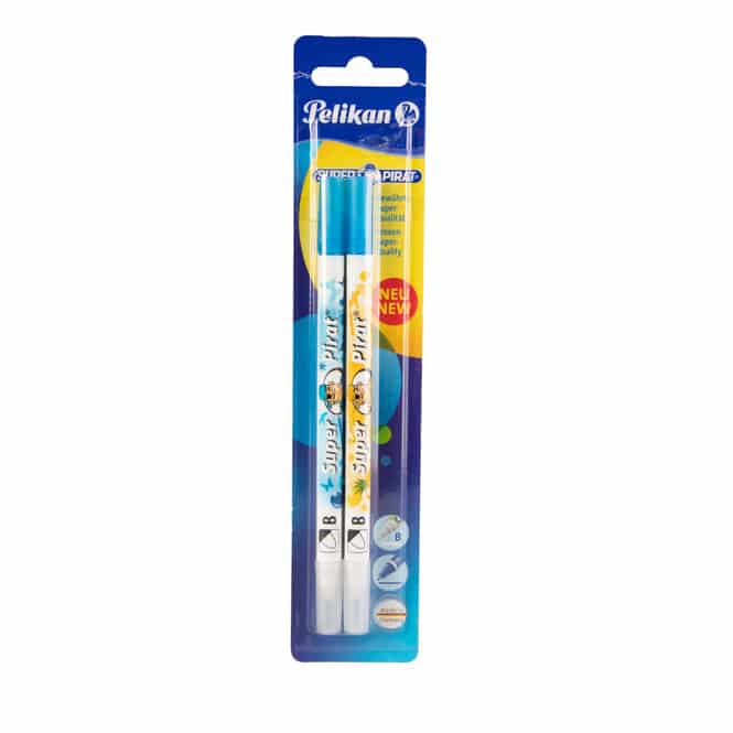 Pelikan - 2 Tintenlöscher Super Pirat - breit - 1 Stück