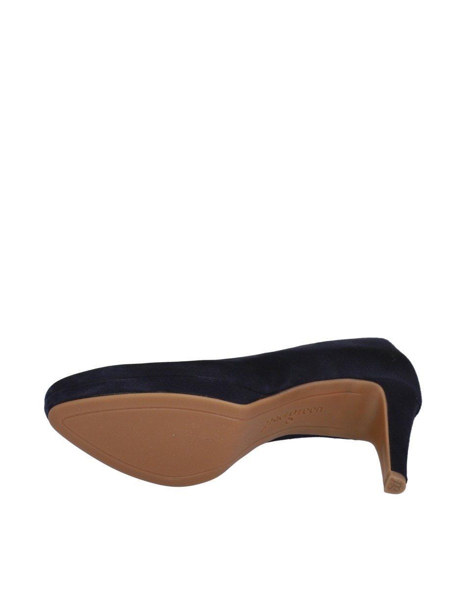 Veloursleder Pumps