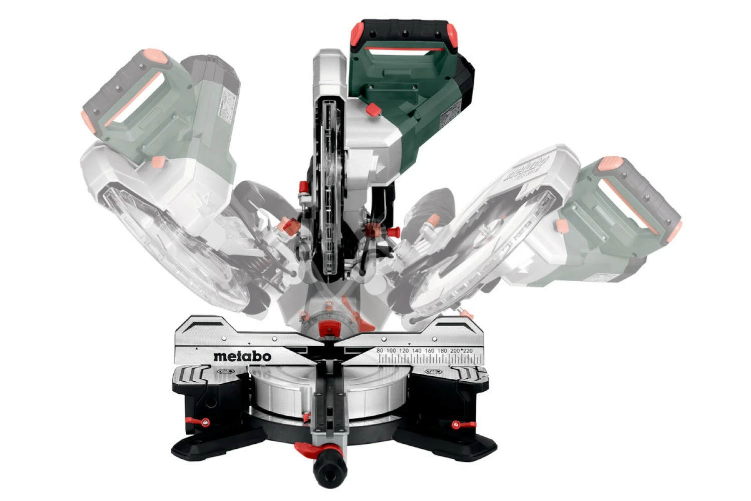 Metabo KGS 305 M Afkortzaag - 2000W - 305 x 30mm - Quick hendel - met onderstel KSU 251