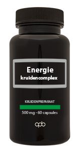 Apb Holland Energie Kruidencomplex 500Mg Puur (60 capsules)