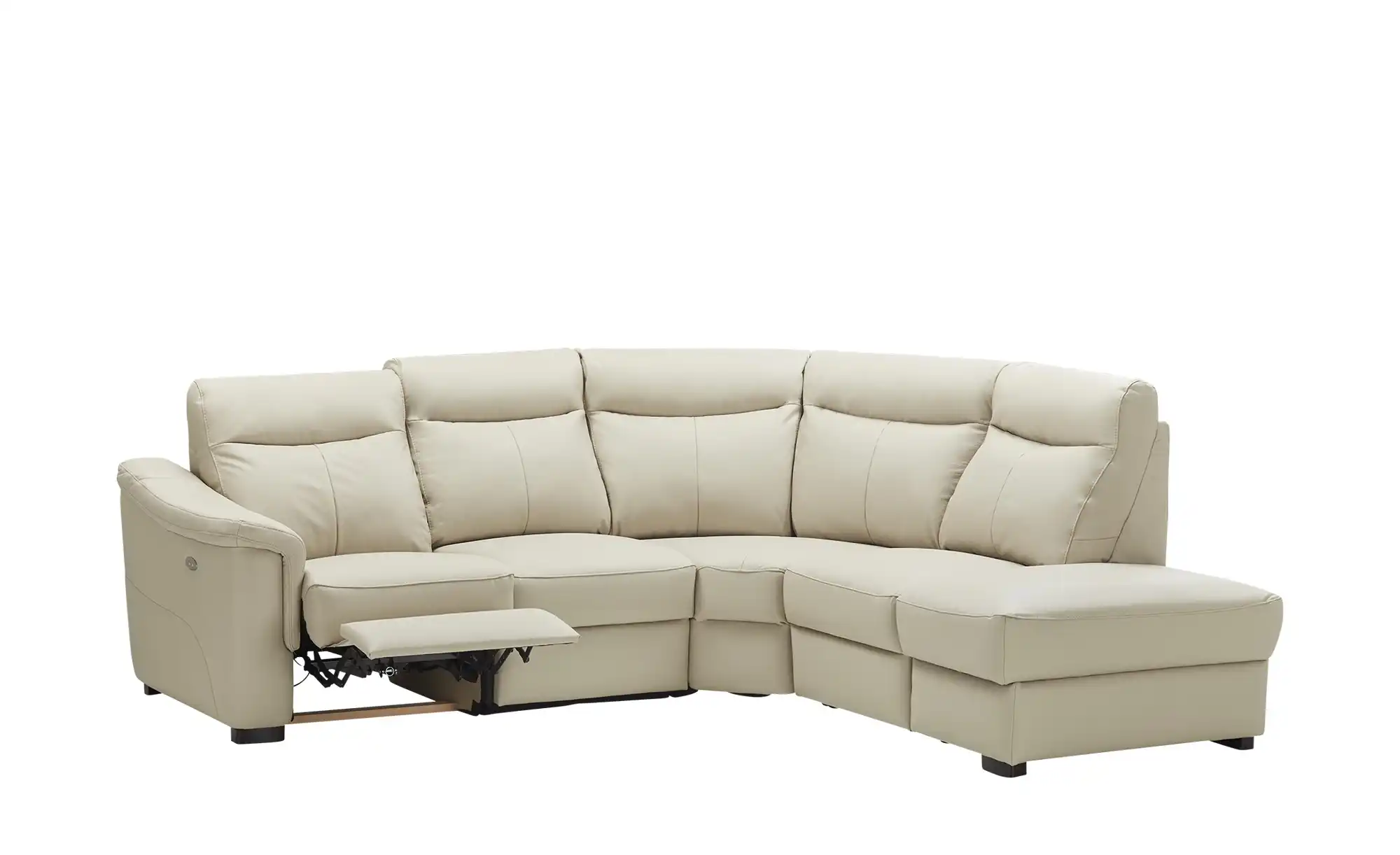 uno Ecksofa Leder und Kunstleder Barcelona