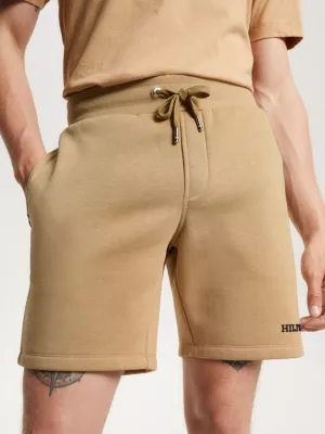 Shorts de moletom Hilfiger Monotype Flex Fleece