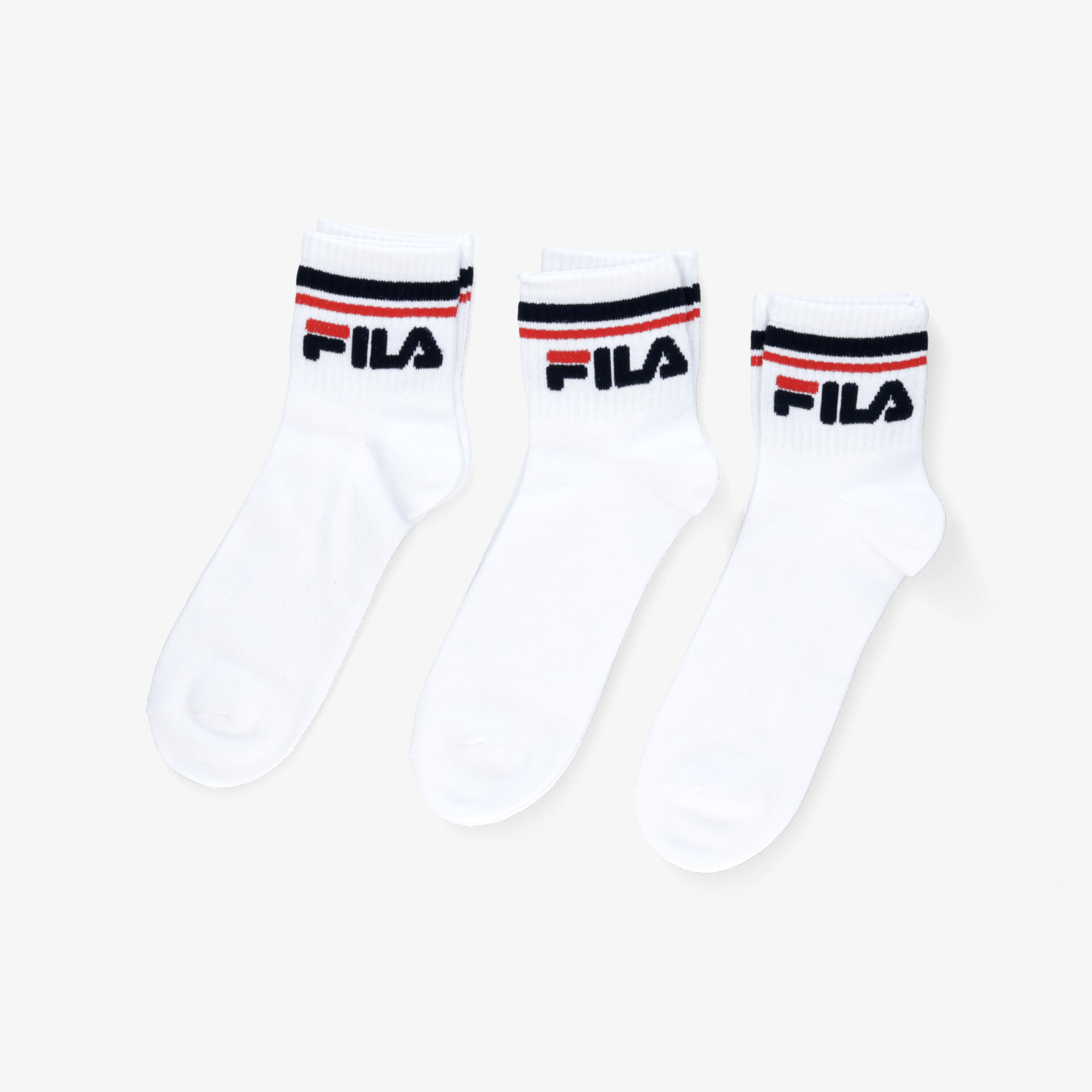 FILA Unisex Sportsocken weiß