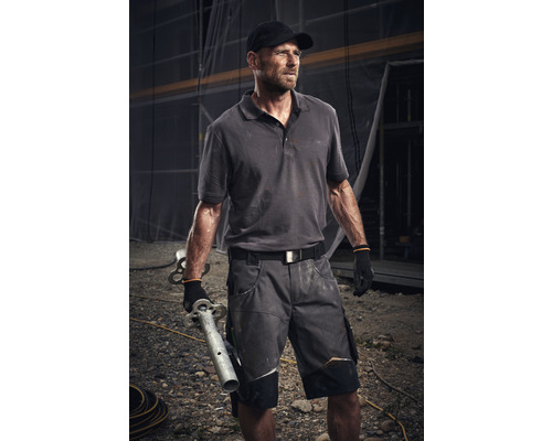 Poloshirt Hammer Workwear antraciet maat XXL