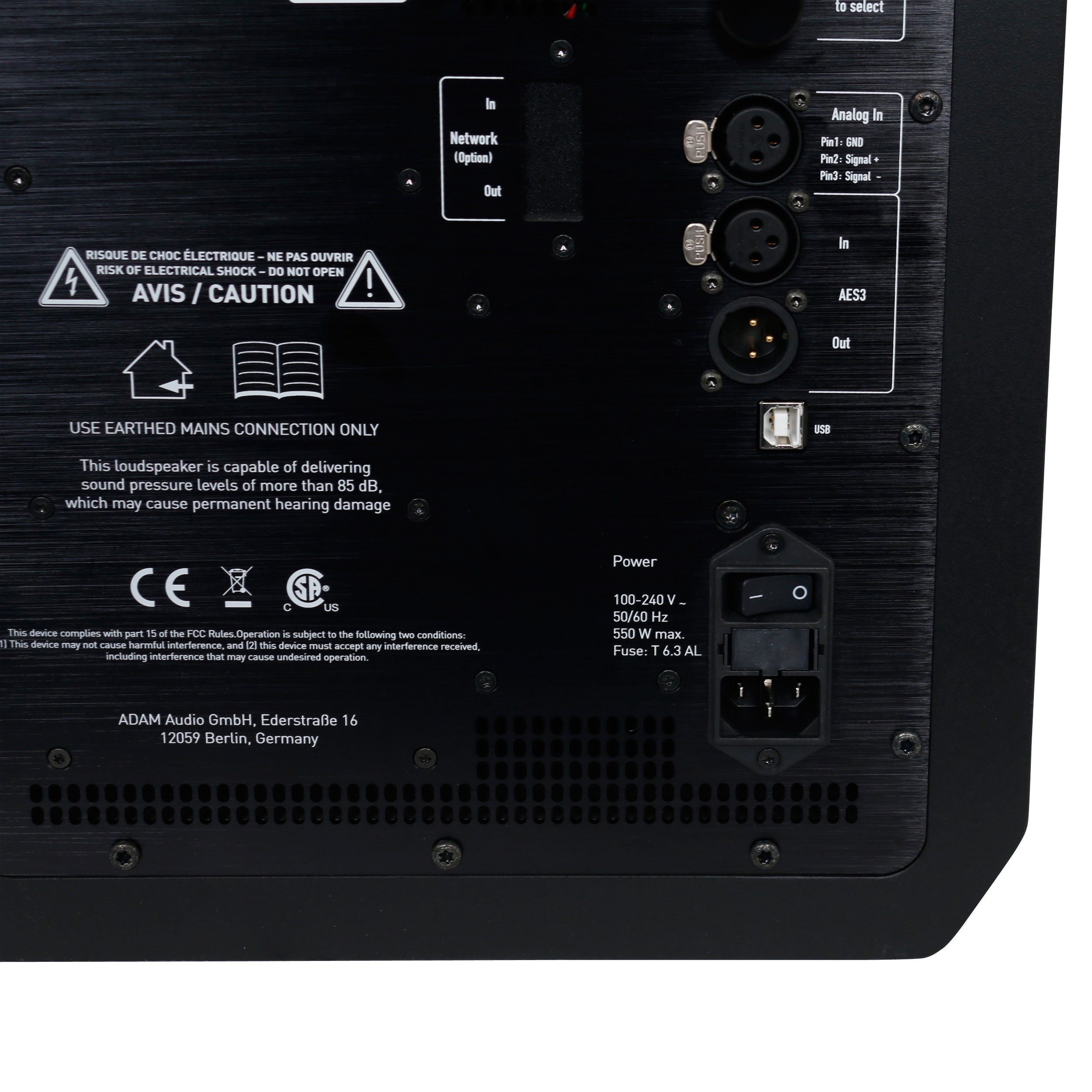 Adam S3V actieve studiomonitor (per stuk)