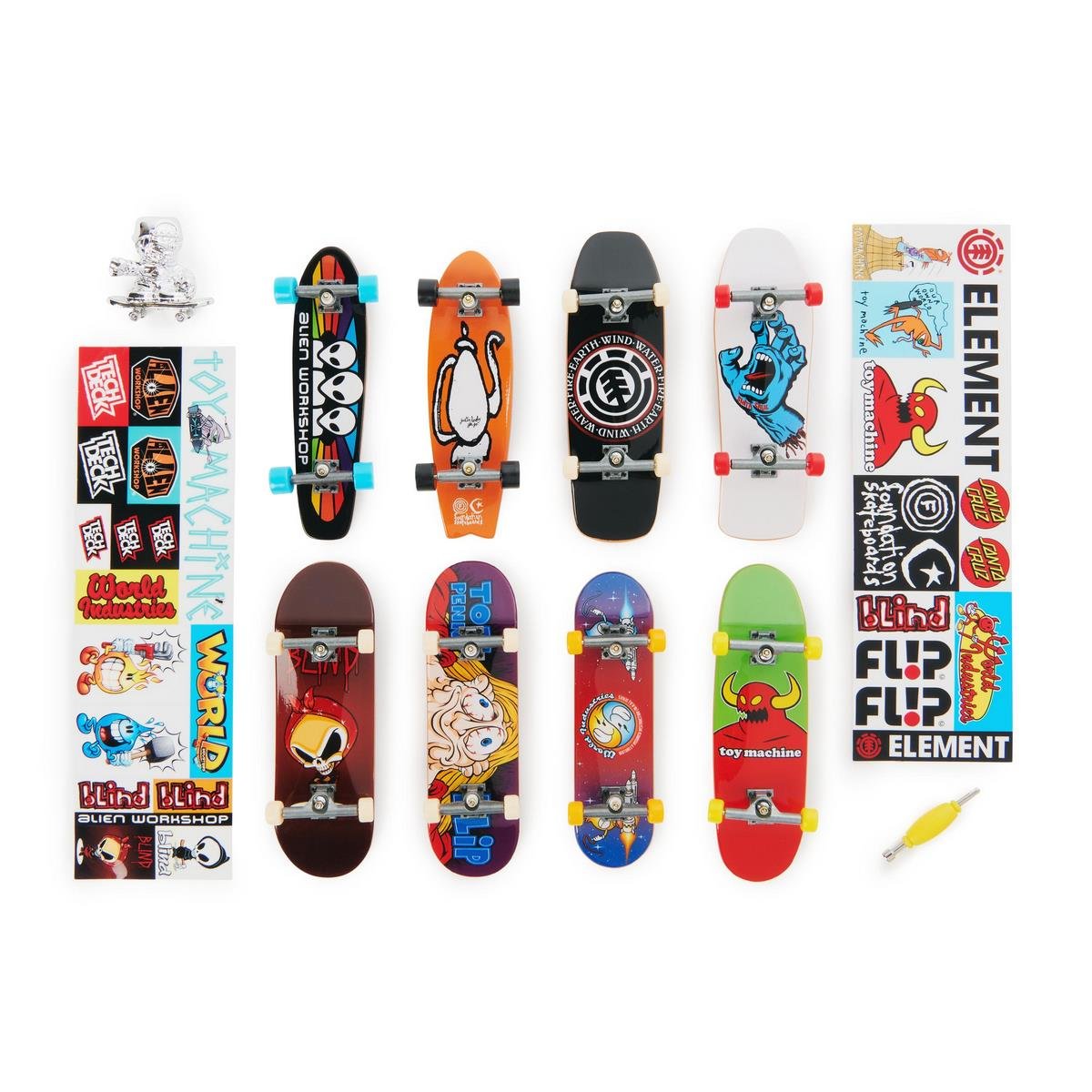 Coffret Tech Deck 25ème anniversaire - 8 finger Skate