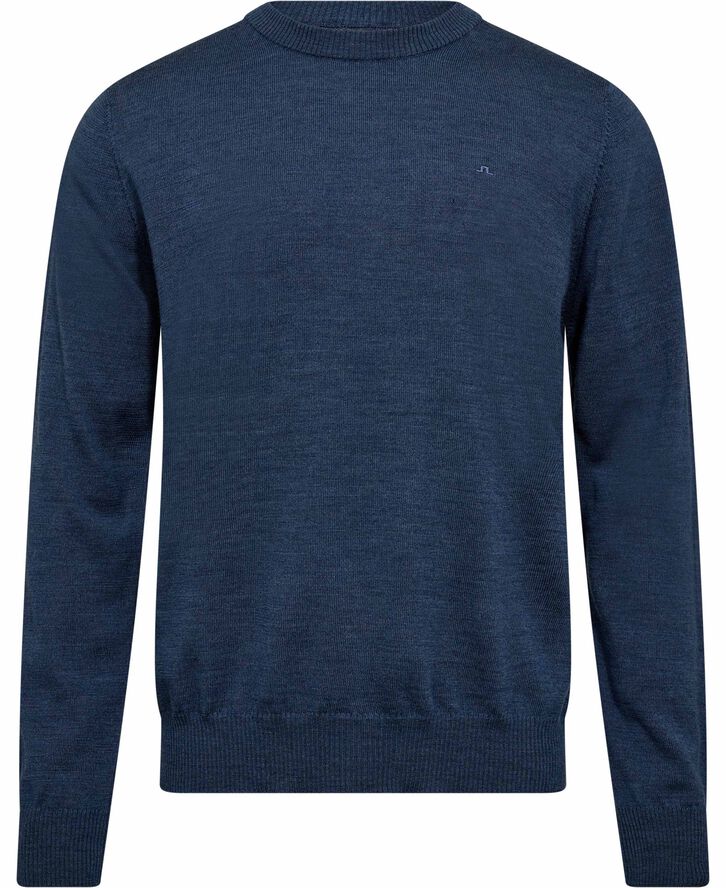 J. Lindeberg Keane Merino Crew Neck Key largo melange