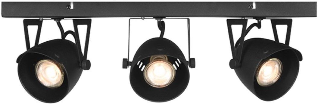 Plafondlamp Zwart MT-2174 Cap B48 x D10 cm