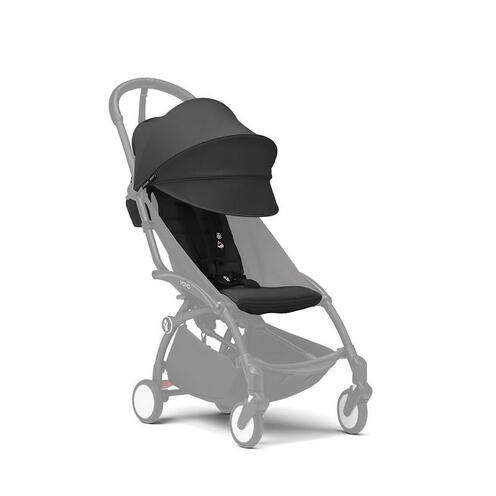 Poussette YOYO3 Pack 6+ Noir / Cadre Noir - STOKKE
