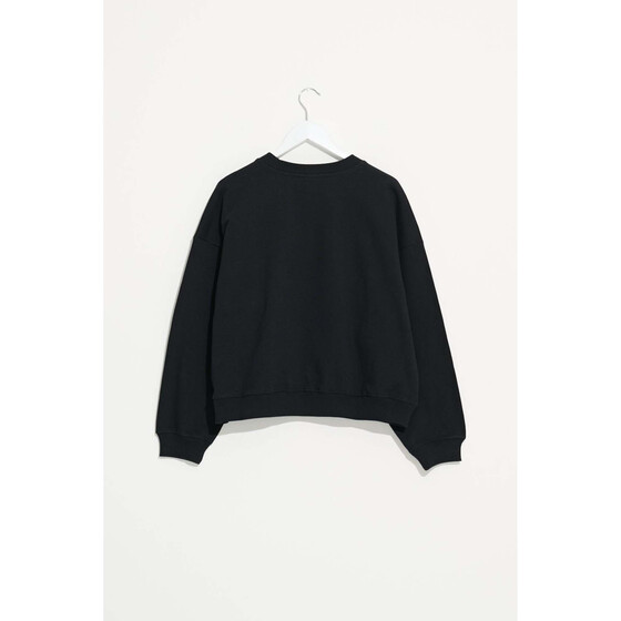 Misfit Very Hungry Cropped Crew Black Women SU24