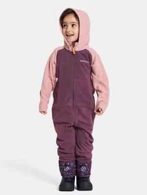 Didriksons Monte Fleecedress, Plumb